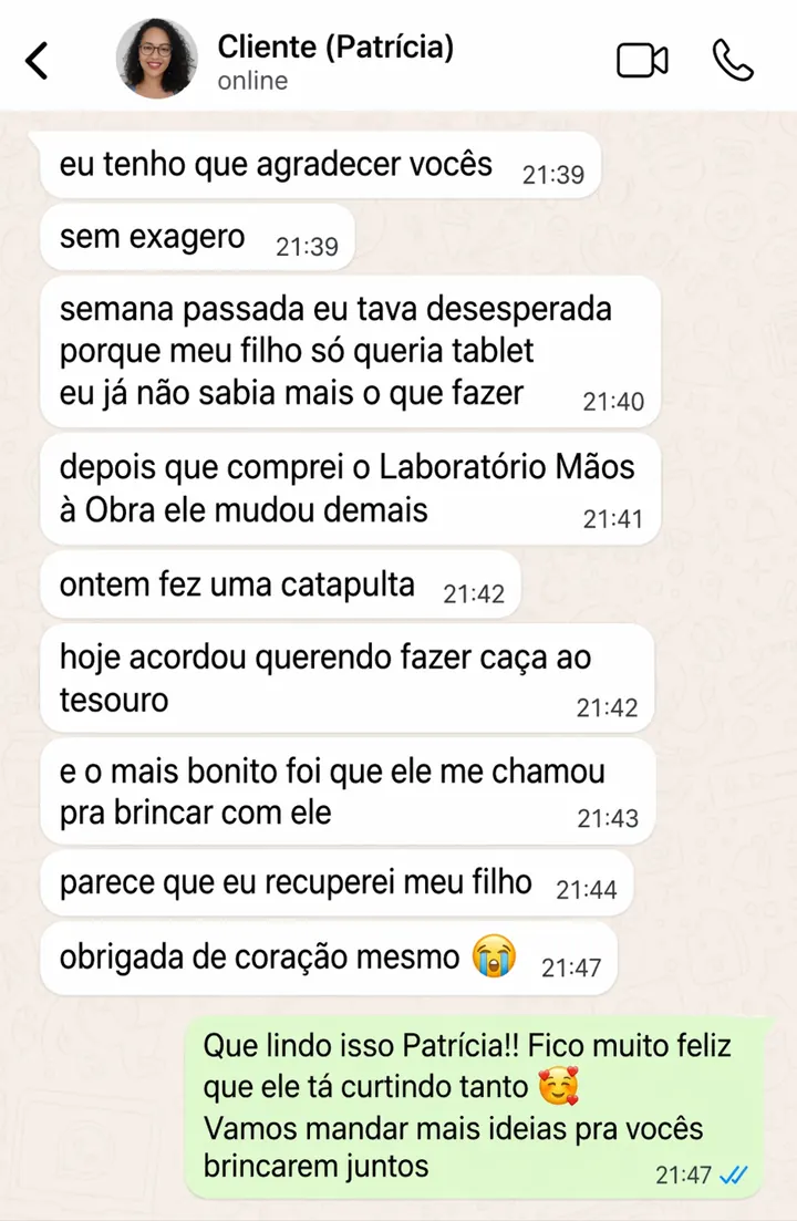 Depoimento de Patrícia
