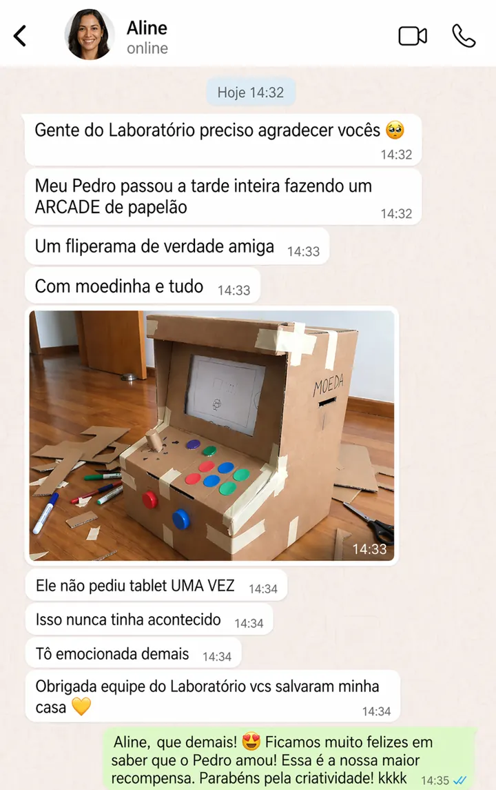 Depoimento de Aline